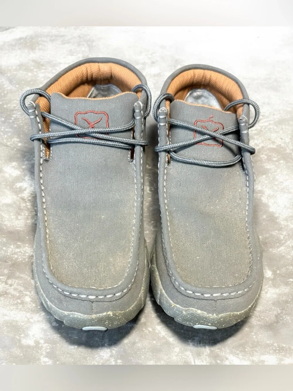 TWISTED X Men’s Chukka Driving Shoes - Gray Size 7M